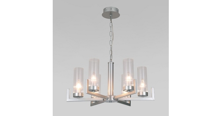 Подвесная люстра Eurosvet Arganie 60133/6 серебро