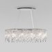 Подвесная люстра Eurosvet Blitz 60159/10 хром/ прозрачный хрусталь Strotskis Smart a065323
