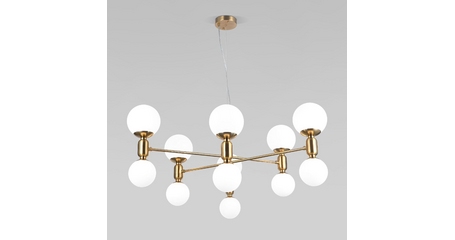 Подвесная люстра Eurosvet Bubble 30182 латунь a063213