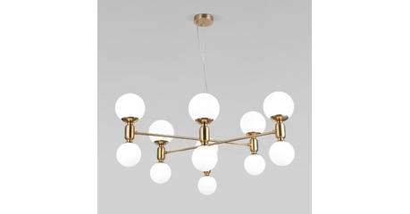 Подвесная люстра Eurosvet Bubble 30182 латунь a063213