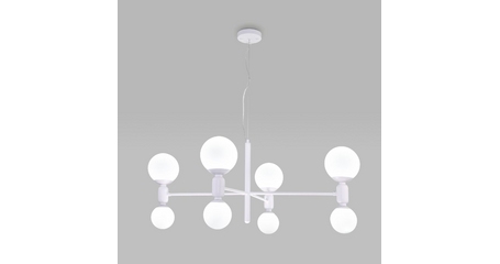 Подвесная люстра Eurosvet Bubble 30182/8 белый Smart a063210