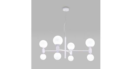 Подвесная люстра Eurosvet Bubble 30182/8 белый Smart a063210