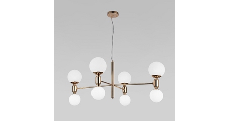 Подвесная люстра Eurosvet Bubble 30182/8 золото a063207