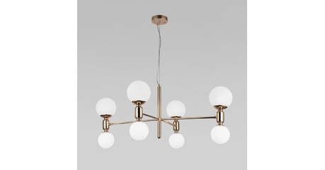 Подвесная люстра Eurosvet Bubble 30182/8 золото a063207