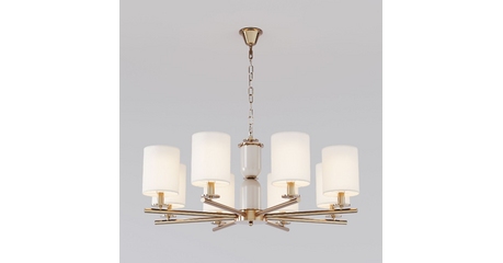 Подвесная люстра Eurosvet Caprera 60146/8 латунь Smart a063860