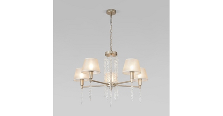 Подвесная люстра Eurosvet Charuel 60148/5 матовое золото a064944