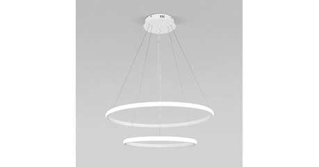 Подвесная люстра Eurosvet Collars 90264/2 белый