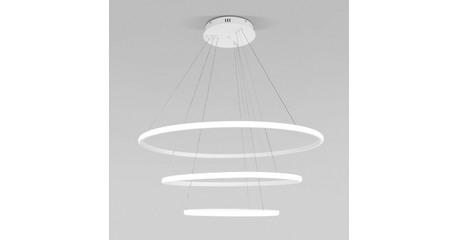 Подвесная люстра Eurosvet Collars 90264/3 белый