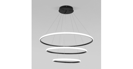 Подвесная люстра Eurosvet Collars 90264/3 черный