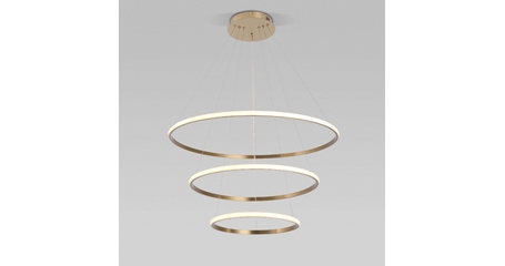 Подвесная люстра Eurosvet Collars 90264/3 латунь a064103