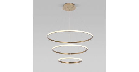 Подвесная люстра Eurosvet Collars 90264/3 латунь a064103