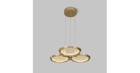 Подвесная люстра Eurosvet Crespella 90034/3 золото a069293