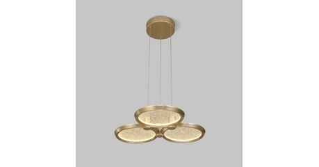 Подвесная люстра Eurosvet Crespella 90034/3 золото a069293