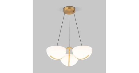 Подвесная люстра Eurosvet Emisfero 50083/3 LED золото a069300