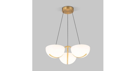 Подвесная люстра Eurosvet Emisfero 50083/3 LED золото a069300