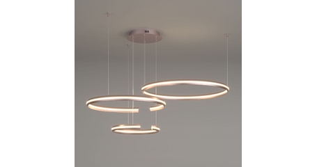 Подвесная люстра Eurosvet Gap 90180/3 сатин-никель a045427