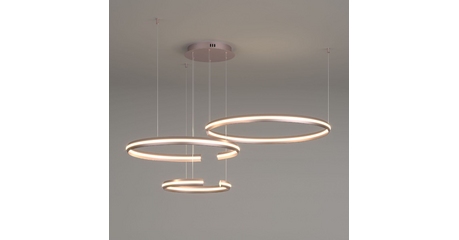 Подвесная люстра Eurosvet Gap 90180/3 сатин-никель a045427