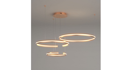 Подвесная люстра Eurosvet Gap 90180/3 золото a045426