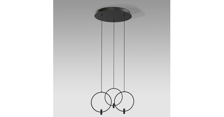 Подвесная люстра Eurosvet Layla 50257/3 LED черный a065627