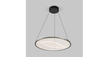 Подвесная люстра Eurosvet Occhio 40027/1 LED серый a069309