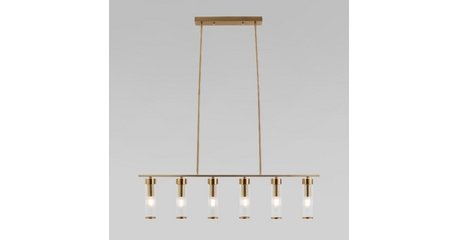 Подвесная люстра Eurosvet Oriens 60166 латунь a068073