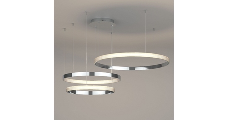 Подвесная люстра Eurosvet Posh 90175/3 хром a045414