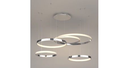 Подвесная люстра Eurosvet Posh 90175/5 хром a045416