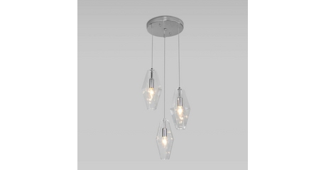 Подвесная люстра Eurosvet Prism 50236/3 прозрачный a058959