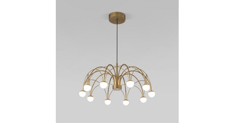 Подвесная люстра Eurosvet Ragno 90030/10 LED золото a069298