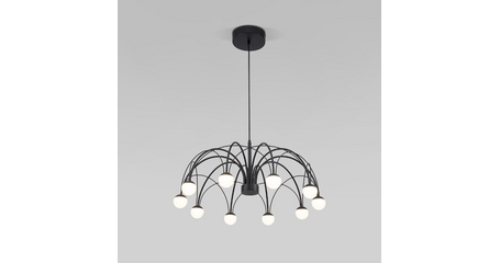 Подвесная люстра Eurosvet Ragno 90034/10 LED черный a069301