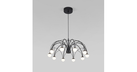 Подвесная люстра Eurosvet Ragno 90034/10 LED черный a069301