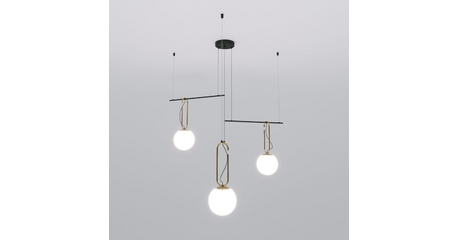 Подвесная люстра Eurosvet Riche 70143/3 черный Smart a060839