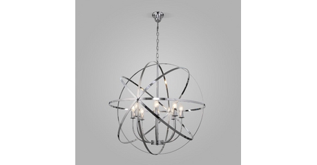 Подвесная люстра Eurosvet Santi 60139/8 хром