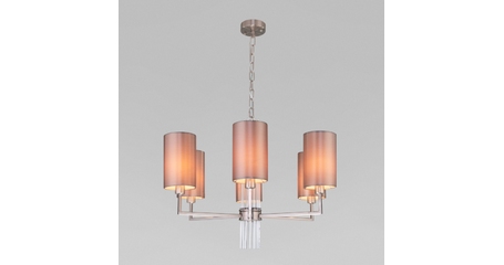 Подвесная люстра Eurosvet Soffio 60134/6 никель