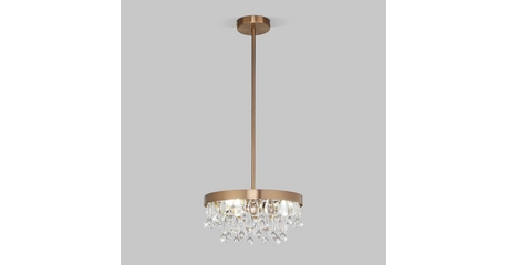 Подвесная люстра Eurosvet Sophie 60165/3 латунь Smart a065755