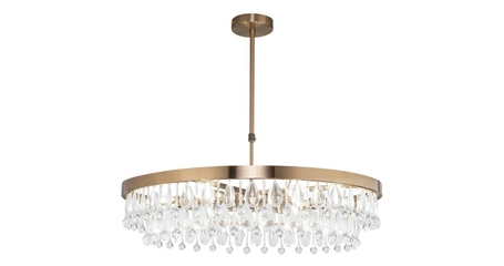 Подвесная люстра Eurosvet Sophie 60165/6 латунь Smart a065754