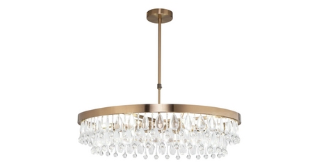 Подвесная люстра Eurosvet Sophie 60165/6 латунь Smart a065754