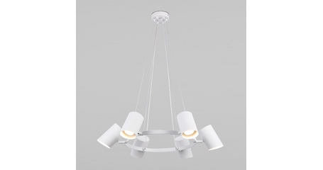Подвесная люстра Eurosvet Splay 70147/6 белый Smart a062036