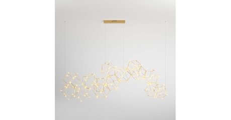 Подвесная люстра Eurosvet Uma 90168/14 медь a061147