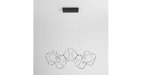 Подвесная люстра Eurosvet Uma 90168/5 черный жемчуг a061144