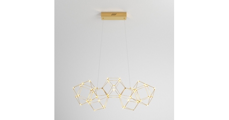 Подвесная люстра Eurosvet Uma 90168/5 медь a061143