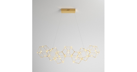 Подвесная люстра Eurosvet Uma 90168/7 медь a061145