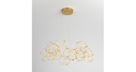 Подвесная люстра Eurosvet Uma 90169/12 медь a061153