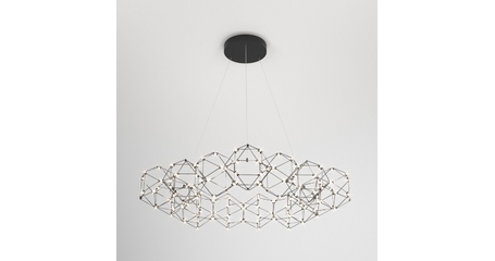 Подвесная люстра Eurosvet Uma 90169/15 черный жемчуг a061152