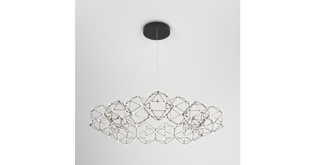 Подвесная люстра Eurosvet Uma 90169/15 черный жемчуг a061152