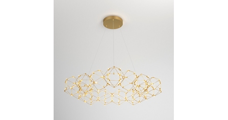 Подвесная люстра Eurosvet Uma 90169/15 медь a061151