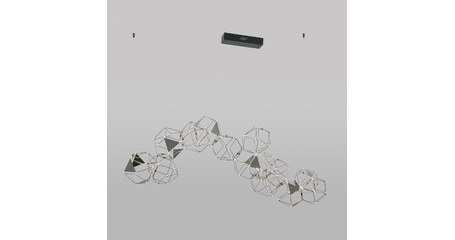 Подвесная люстра Eurosvet Uma 90368/14 черный жемчуг a065030