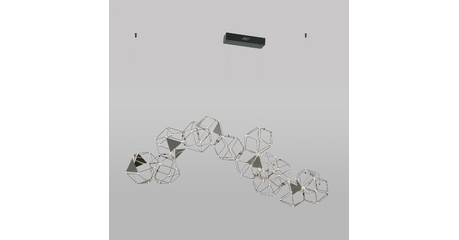 Подвесная люстра Eurosvet Uma 90368/14 черный жемчуг a065030