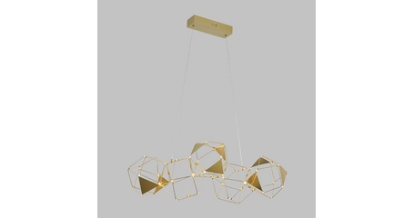 Подвесная люстра Eurosvet Uma 90368/5 медь a065025