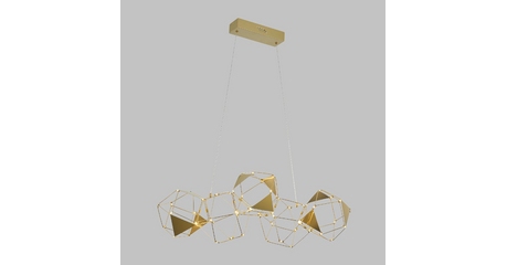 Подвесная люстра Eurosvet Uma 90368/5 медь a065025